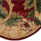 Синтетичний килим Hand Carving 0926A bordeaux-beige - Висока якість за найкращою ціною в Україні зображення 3.